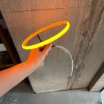 [Olmee] LED Angelo Halo Cosplay Liutė Exusiai Galvos Apdangalas Pavarų Ratas Žiedas Originalus Personažas &Scaron;viečianti &Scaron;viesa Anime Helovinas Kalėdos One size fits All
