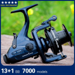 Surfcasting Reels Profesionalios žvejybos ritės Auk&scaron;tos kokybės spiningo žvejybos ritės Metalinis žvejybos ratas 7000