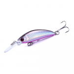 HENGJIA 1vnt Vobleris Minnow žvejybos masalas Skęstantis masalas Bionic Bass Upėtakio dirbtinis masalas 7cm/6g