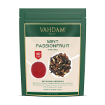Arbata su mėtų ir pasifloros vaisiais (100 g), Mėtų pasifloros vaisių ledinė arbata, VAHDAM
