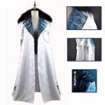 Žaidimas Genshin Impact Fatui Cosplay Regrator Marionette Captain Childe Tartaglia Fatui apsiaustas Cosplay Helovino kostiumas vyrams, moterims S M
