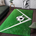 3D futbolo futbolo sporto silueto ra&scaron;to kilimas svetainės kilimėliams kempingo kilimėlis neslystantis kilimėlis nuskaitomas kilimėlis gerbėjams dovana 80cm x 140cm