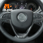 2014 2015 2016 2017 2018 Jeep Cherokee KL Car Abs Anglies pluo&scaron;to vairo mygtuko rėmo skydelio dangčio apdaila