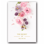 Rožinės gulbės rožės gėlės peizažas Sienos Menas Drobės Tapyba &Scaron;iaurės &scaron;alių plakatai ir spaudiniai Dekoravimo paveikslėliai svetainės dekoravimui 21x30cm No Frame