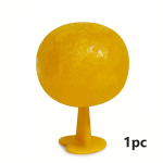 1vnt/2vnt Fly Ball Trap Lipni vabzdžių rutulinė gaudyklė Atsparus vandeniui ir kar&scaron;čiui Skalavimas nuo lietaus neturės įtakos klijų sukibimui. 1pc geltona