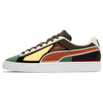 Puma Suede Layers - Tamsiai alyvuotos &Scaron;iltos ka&scaron;toninės Unisex sportbačiai Žali Giliai mi&scaron;ko 387480-02 36