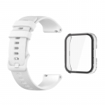 Skirtas Amazfit Bip 5 Bip3 3 Pro U pro Pop Strap I&scaron;manusis laikrodis Silikoninė apyrankė bip5 Dėklas PC + Stiklinė ekrano apsauginė plėvelė Viso dangčio buferis for Amazfit Bip 3 Pro