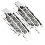 1 pora automobilio gaubto &scaron;oninio oro srauto ventiliacijos angos dangčio įsiurbimo grotelių ortakio dekoravimo lipdukai