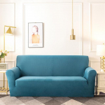 &bdquo;Spandex&ldquo; sofos užvalkalai, elastingi sofos užvalkalai, skirti svetainei, vienspalviai neslystantys, plaunami baldų apsauginiai užvalkalai 1Pc 1-seat 90-140cm