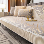 Prabangus Europos sofos užvalkalas Sėdynės pagalvėlė Neslystanti pliu&scaron;inis žakardo sofos užvalkalas sofos rank&scaron;luostis Moderni odinė universali sofos apsauga 70x210cm 1pcs