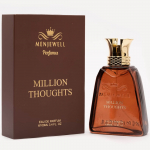 MILLION THOUGHTS Kvepalai vyrams|Auk&scaron;čiausios kokybės prabangus ilgai i&scaron;liekantis aromatinis pur&scaron;kalas Eau De Parfum - 100 ml (Vyrams)