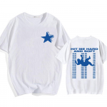 Hit Me Hard Soft 2024 m. albumo mar&scaron;kinėliai Grafi&scaron;ki mar&scaron;kinėliai trumpomis rankovėmis Vyri&scaron;ki/moteri&scaron;ki medvilniniai mar&scaron;kinėliai Kasdieniai &bdquo;Camisas Streetwear&ldquo; hiphopo vir&scaron;ūnės XS balta