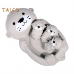 4 vnt. Ūdros formos plūduriuojantys vonios žaislai vaikams, edukaciniai interaktyvūs minkomi vonios žaislai, neporėta konstrukcija, saugūs žaislai mažyliams 1 Set