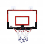 Mini krep&scaron;inio lankas vaikams, suaugusiems, uždaras mažas krep&scaron;inio lankas, montuojamas prie durų ir sporto žaidimų rinkinys &scaron;audymo kamuoliukui kambaryje raudona