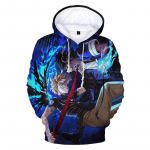 2024 Mano Herojus Akademija Dabi 3D spaudos džemperiai vyrams moterims mada laisvalaikio puloveris anime gatvės drabužiai didelio dydžio džemperiai M