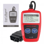 Universali versija Skaitmeninis ekranas Daugiafunkcinis OBD 2 skaitytuvas OBD2 kodų skaitytuvas Gedimų kodų valymas Automobilio diagnostikos įrankiai raudona