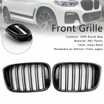 Priekinės grotelės tinklelis tinka BMW X4 G02 X3 G01 G08 2018-2021 Prie&scaron; LCI