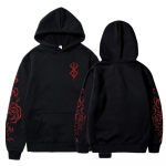 Anime Berserk Acid Hoodies Printed Vyri&scaron;ki Moteri&scaron;ki Madingi Ilgomis rankovėmis Harajuku Goth Drabužiai Esteti&scaron;ki Gatvės Aprangos Megztinis Oversized L