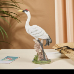 Lauko dervos imitacijos krano ornamentas gyvūnų modelis skulptūra sodas sodo baseinas kra&scaron;tovaizdžio dekoravimo rekvizitai