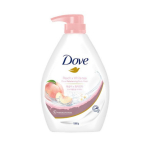 Dove White Atstatomasis kūno prausiklis - Persikų aromatas