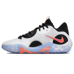 Nike PG 6 EP Fluoro Unisex sportbačiai Balti Juodi Ry&scaron;kiai Raudoni DH8447-100 40