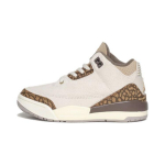 Air Jordan 3 Retro PS Palomino Vaikų sportbačiai Kreminiai &Scaron;viesiai-Medžio-Rudos spalvos Metaliniai-Auksiniai DM0966-102 29.5