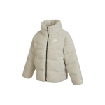 Nike Purus Fleece pamu&scaron;alo pūkinis striukė Moteri&scaron;kos striukės &Scaron;viesiai kaulinė DV6676-072 S