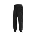 Adidas Vintažiniai trijų juostelių vidutinio auk&scaron;čio siaurėjantys trikotažiniai bėgimo kelnės, unisex, juodos spalvos, TR30P1T-BB M