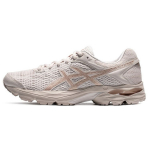 Asics Gel-Flux 4 Patogus sportinis audinys Sintetinė oda Patvarūs žemi bėgimo bateliai Moteri&scaron;kas sportbačio modelis Smėlio spalvos Auksas 1012A523-252 36