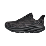 Hoka One One Clifton 9 Wide At&scaron;okanti amortizacija Audinys Žemi Bėgimo bateliai Maratono Treniruotėms Moteri&scaron;ki sportbačiai Juodi 1132211-BBLC 36 black