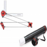 Mini braižymo ma&scaron;inos lapų konteineris Braižymo lentos spaustukų rinkinys i&scaron; 3 vienetų inžinerijos studentui 86,36 cm