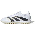 Adidas PREDATOR LEAGUE Neslystantys Atsparūs Dilimui Futbolo Batai Unisex Balti Juodi Sportbačiai JI1134 40⅔