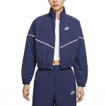 Nike Sportswear Windrunner Patogus Odai Draugi&scaron;kas Stovintis Apykaklės Negabaritinis &Scaron;varkas Moteri&scaron;ki &scaron;varkai IM8028-410 S