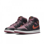 Air Jordan 1 Mid SE Juodi Sky J Rožiniai FB9911-008 EU 44 juoda/dangus