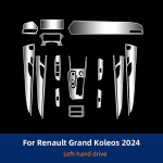 Protective Film For Renault Grand Koleos 2024 Car Interior Center Console trument Dashboard Anti-scratch Sticker Accessories With tools