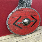 Viduramžių Bjorn Geležinė &Scaron;oninė Kovos Skyda Vikingų Skydas II D Riteris Templierius Viduramžių