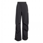 Adidas Essentials Sportinės Kelnės Moterims, Greitai Džiūstančios, Austos, Vidutinio Auk&scaron;čio, Laisvos, Treniruočių KS8563 L black