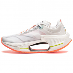 Li Ning Shadow 3 Essential Cushioning Support Rebound Low top Casual Running Shoes Men's Standard White ARRU007-1 46