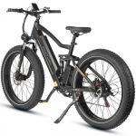 Elektrinis dviratis - Maxturn MX1-BLACK - 500 W variklis - 48V 13Ah baterija - Nuvažiuojamas atstumas 80&ndash;100 km - 26 ratai juoda