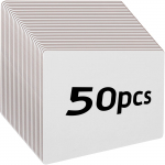 50 vnt. sausai trinamos lentos Maža balta lenta 9 X 6 Dvipusė balta lenta Vaikams ir mokytojams Mini baltos lentos mokiniams 1 balta