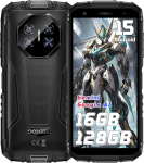 DOOGEE Fire3 Pro Mobilusis telefonas 16GB+128GB 5.5 Ekranas 16MP 8350mAh Android 15 pilka