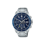 Casio Edifice Ocean Heart Classic Trijų rodyklių Trijų ciferblatų Vienaragis Saulės Kvarcinis Laikrodis Vyri&scaron;ki laikrodžiai Mėlynas EFS-S510D-2AVUPR Random Watch Box,Silver gray
