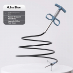 90/160/200/300 cm kanalizacijos vamzdžio atblokavimo priemonė Snake Spring Pipe gilinimo įrankis Virtuvės vonios kambarys kanalizacijos valymo įrankis virtuvės priedai