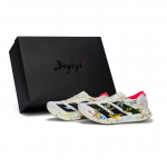 Adidas Adizero Adios Pro 4 Neslystantys Atsparūs dilimui Žemi Bėgimo Bateliai Unisex Juodi Balti Geltoni Žali JR1094(Team80-S-BOX) 43⅓