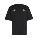 Adidas Originals &times; Care Bear Bendradarbiavimas Laisvas Animacinis Anime Apvalios Kaklo Megztinis Sportiniai Trumpomis Rankovėmis Mar&scaron;kinėliai Unisex Vir&scaron;utiniai Drabužiai IA4539 M black