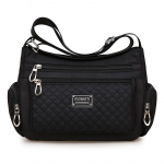 Yogodlns Fashion kelių ki&scaron;enių pečių moteri&scaron;kas krep&scaron;ys vandeniui atsparus Oxford Crossbody krep&scaron;ys Visi&scaron;kai naujas &bdquo;Messenger&ldquo; rankinė Pirkinių mama krep&scaron;ys 27*10*19cm