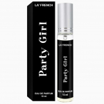 LA' French Party Girl Kvepalai moterims | Eau De Parfum | Ilgai i&scaron;liekantis prabangus kvapas | Klasikinis prancūzi&scaron;kas kvapas | Dovanų rinkinys (85 ml kvepalų pakuotė po 1 vnt) 10 ml