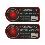 Car Sticker Window Glass Stickers For Tesla Model 3 2022 Model Y S X Auto Accessories sentinel mode recorder electrostatic
