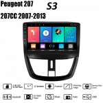2 Din Android, skirtas Peugeot 207 207CC 2007&ndash;2013 Automobilių radijo multimedijos grotuvas Carplay Auto Stereo WIFI GPS DVD galvos blokas 2+32GB 2+32GB