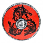 Unikalus Viking Shield Battle Ready Viking Shield Perfect Cosplay dekoratyvinis skydas